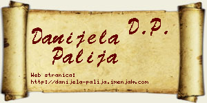 Danijela Palija vizit kartica